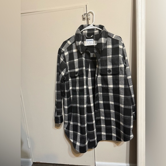 Old Navy Heavyweight Flannel Shacket Size L - Picture 1 of 3